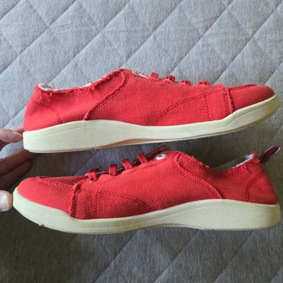 Vionic Beach Pismo Sneakers Size 9.5 Red/orange color - Picture 8 of 9